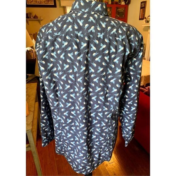 Lands’ End Bluebird Button up Shirt - Picture 2 of 7